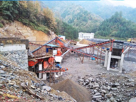 全套破石機生產(chǎn)線視頻，石料廠用破石機流水線多少錢