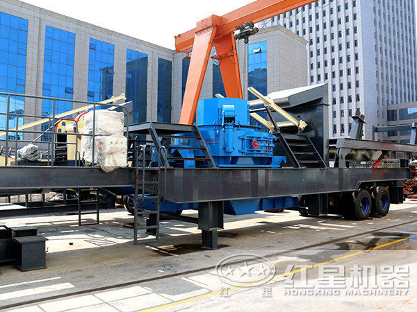 河南生產(chǎn)移動制砂機的廠家