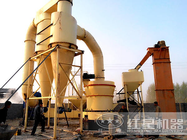 磨粉生產(chǎn)線現(xiàn)場(chǎng)圖