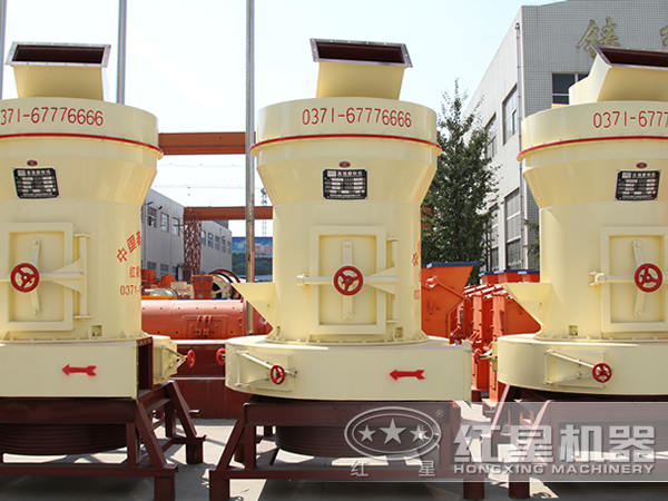 綠泥石雷蒙磨粉機正面圖