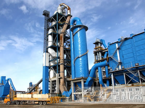 白水泥生產(chǎn)工藝中燒成系統(tǒng)的合理設計