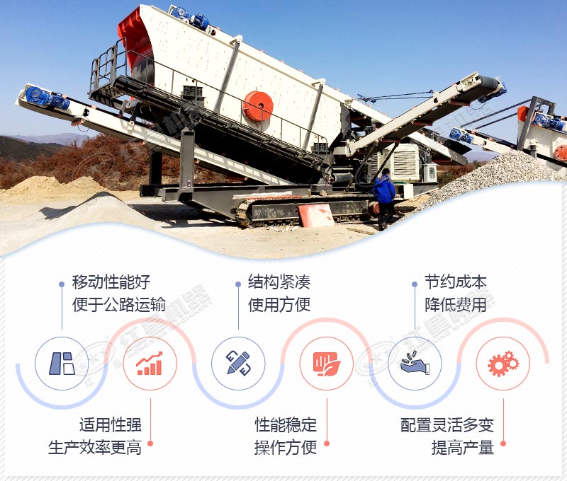 紅星廠(chǎng)家移動(dòng)篩分一體機(jī)價(jià)格直銷(xiāo)