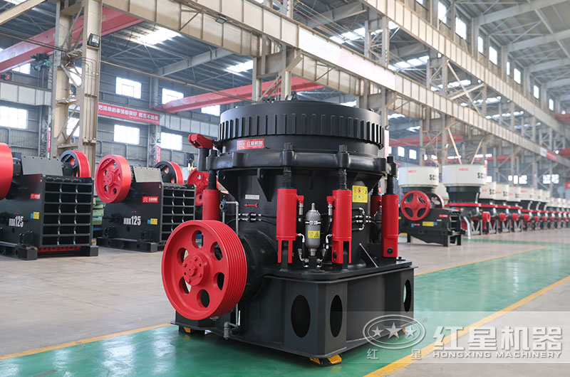 石英石圓錐破碎機圖片