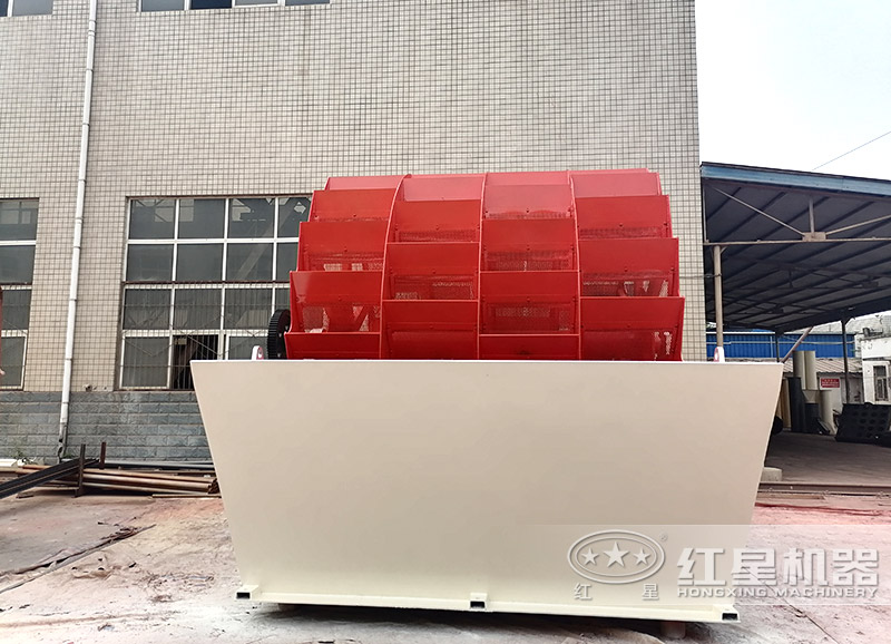 水洗砂機(jī)器圖片-三輪斗洗砂機(jī)