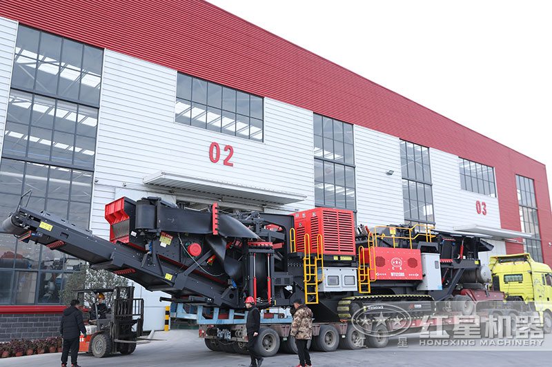 移動(dòng)履帶碎石機(jī)能處理建筑垃圾嗎？（現(xiàn)場(chǎng)視頻推送）