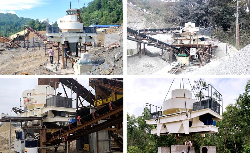 風(fēng)化砂制砂機(jī)現(xiàn)場(chǎng)實(shí)拍