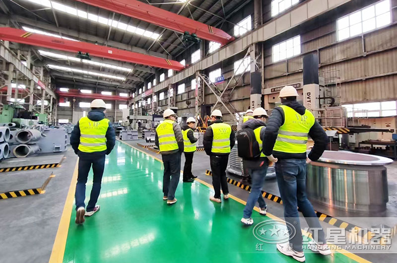 客戶來廠考察設備