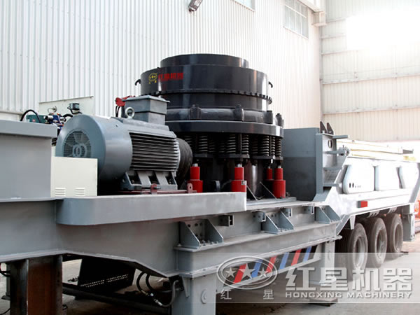 圓錐移動(dòng)破碎站結(jié)構(gòu)組成圖
