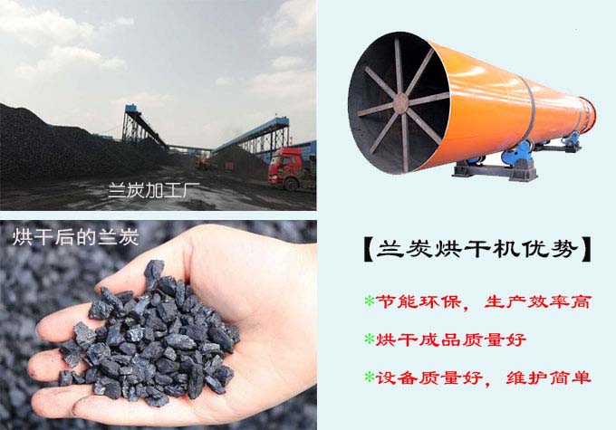 蘭炭烘干機(jī)優(yōu)勢(shì)