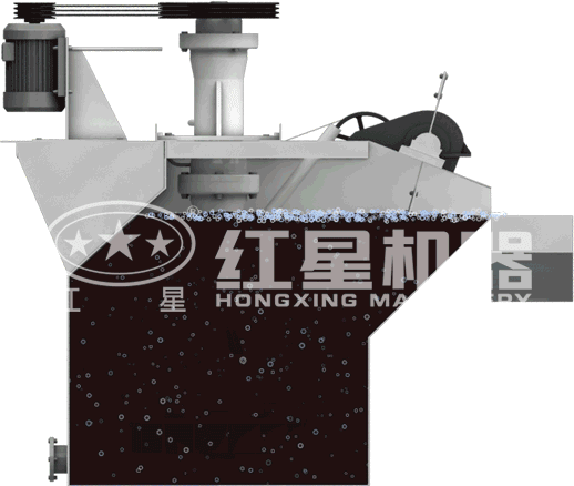 錳礦浮選機(jī)工作原理圖