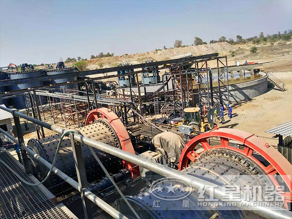 球磨機應(yīng)用現(xiàn)場