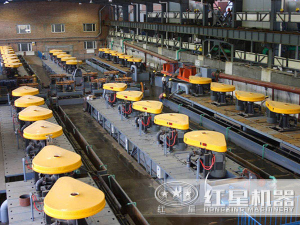 浮選機(jī)現(xiàn)場實(shí)拍