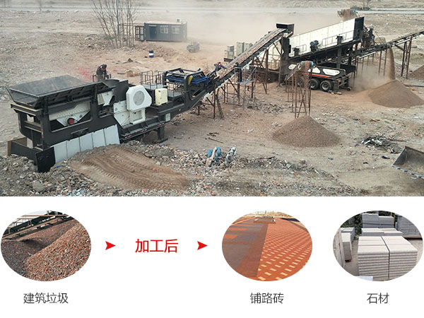 建筑垃圾移動式破碎機(jī)