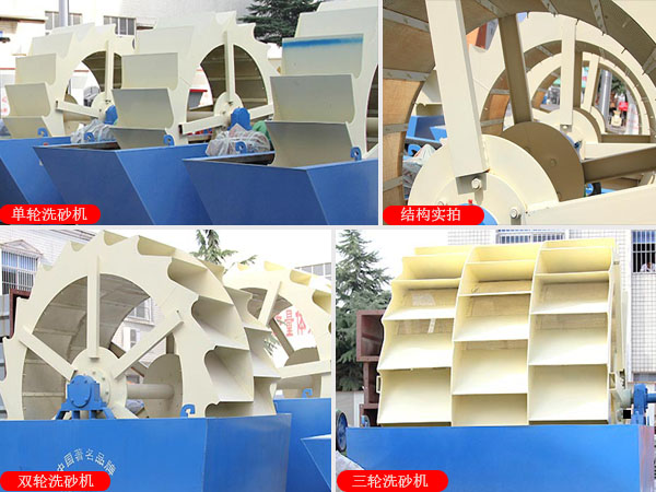 多種洗砂機(jī)拼圖