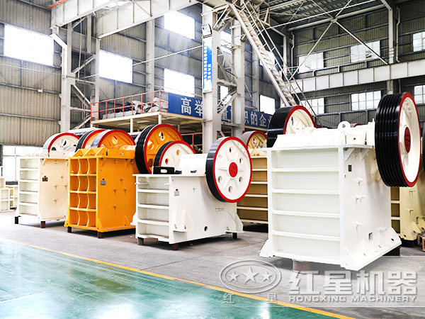 顎式破碎機車間高清圖
