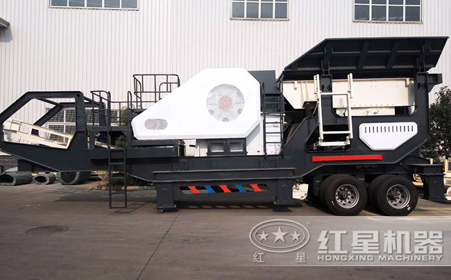 輪胎移動(dòng)破碎站