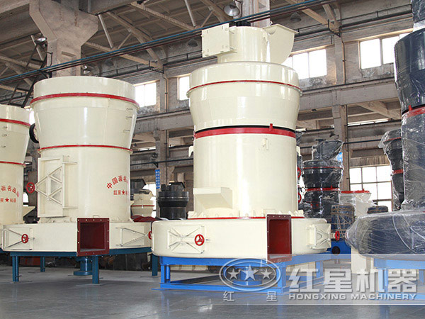 高清磨粉機廠區(qū)圖