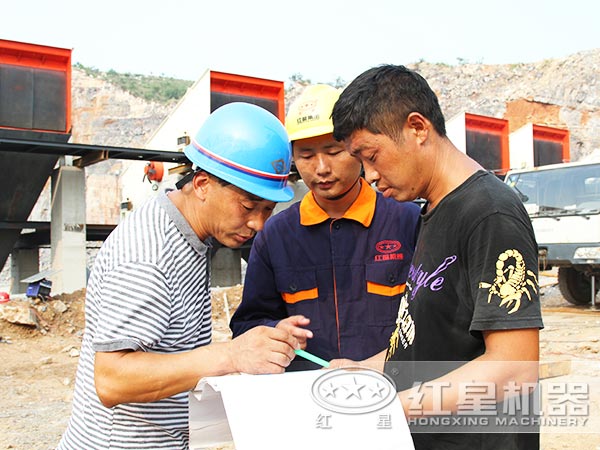 廠家駐派安裝人員現(xiàn)場(chǎng)指導(dǎo)