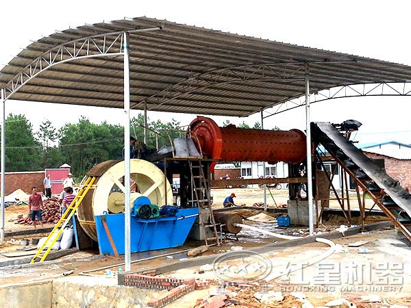 輪式洗砂機(jī)的應(yīng)用