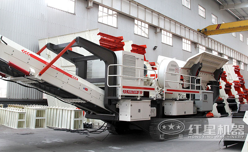 履帶移動破碎機(jī)細(xì)節(jié)實拍