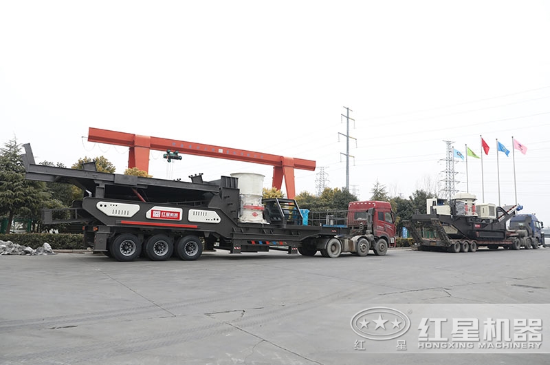 流動破石子機(jī)火爆發(fā)車