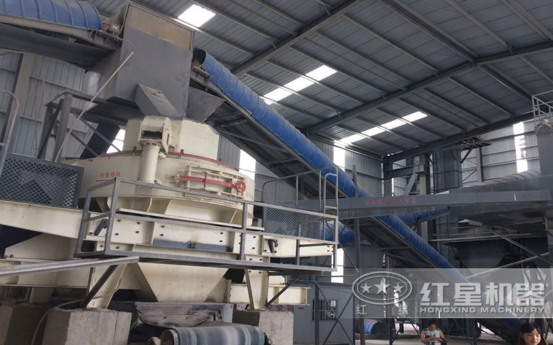 制砂機(jī)現(xiàn)場實(shí)拍