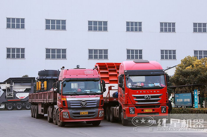 碎石破碎機(jī)發(fā)貨現(xiàn)場