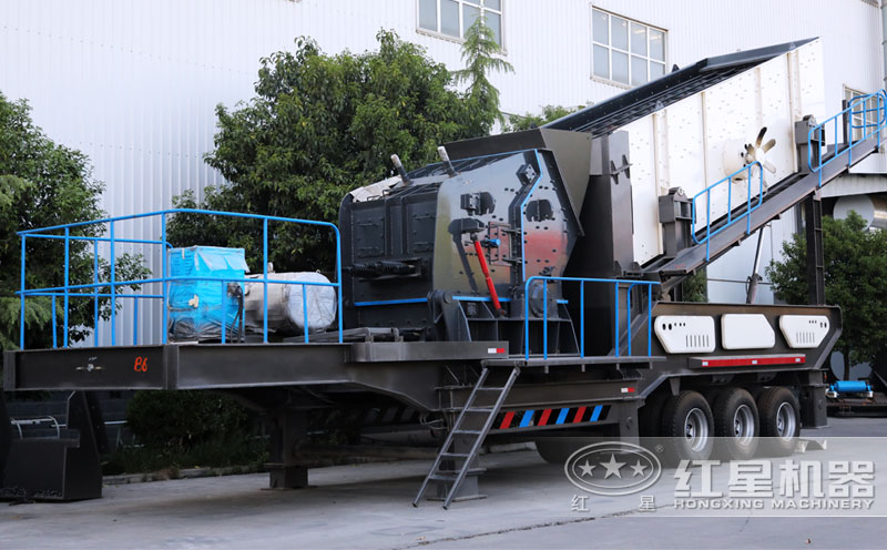 移動石子破碎機