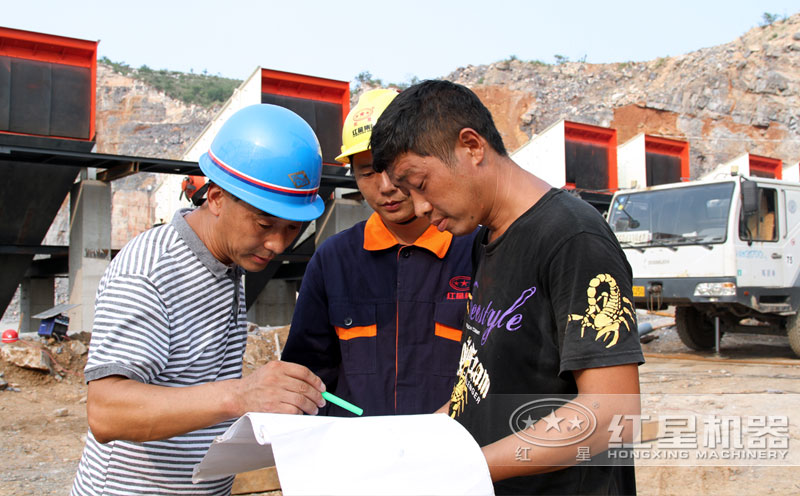 廠家駐派技術(shù)人員現(xiàn)場指導(dǎo)