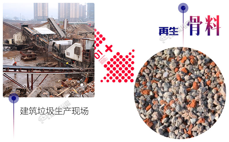 建筑垃圾破碎機(jī)現(xiàn)場(chǎng)