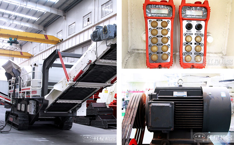 履帶移動破碎機