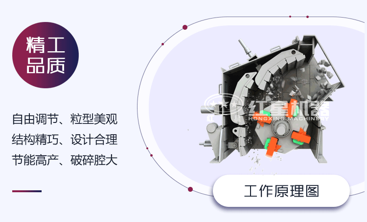 反擊式碎石機工作原理