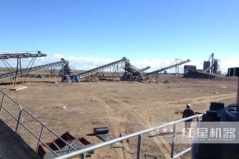 高硬度石料制沙生產(chǎn)線