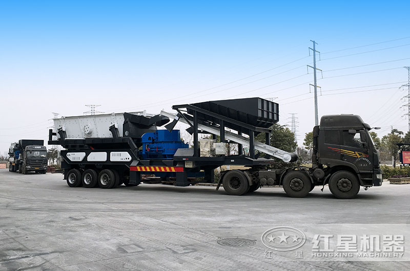 HX移動制砂機發(fā)貨