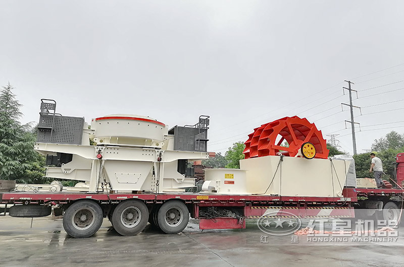 時(shí)產(chǎn)200噸制砂生產(chǎn)線發(fā)貨