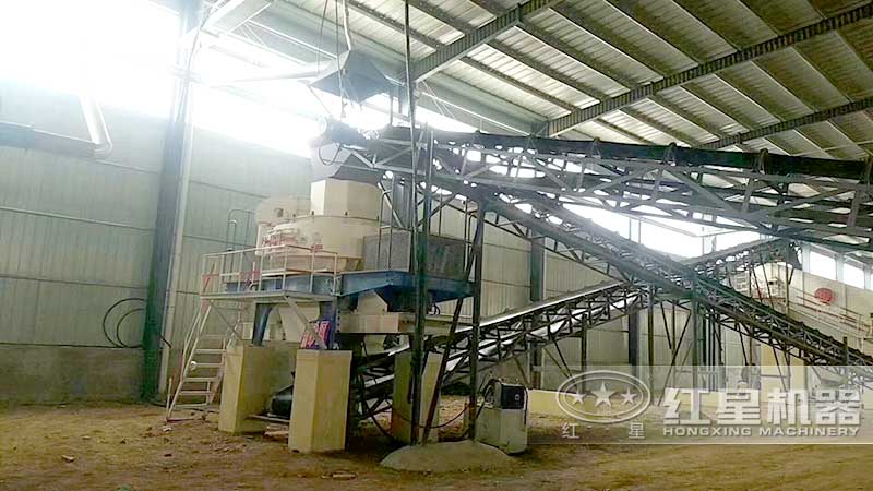 VSI制砂機(jī)生產(chǎn)現(xiàn)場(chǎng)實(shí)拍