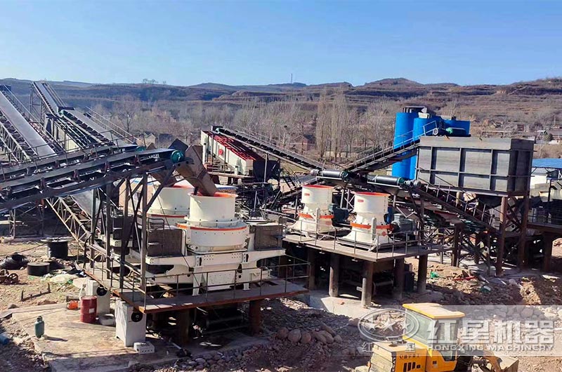 新鄉(xiāng)花崗巖大型破碎生產(chǎn)線現(xiàn)場實(shí)拍