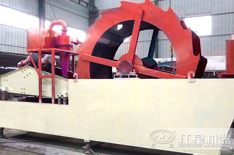 新型泥沙分離機，洗沙回收一體機