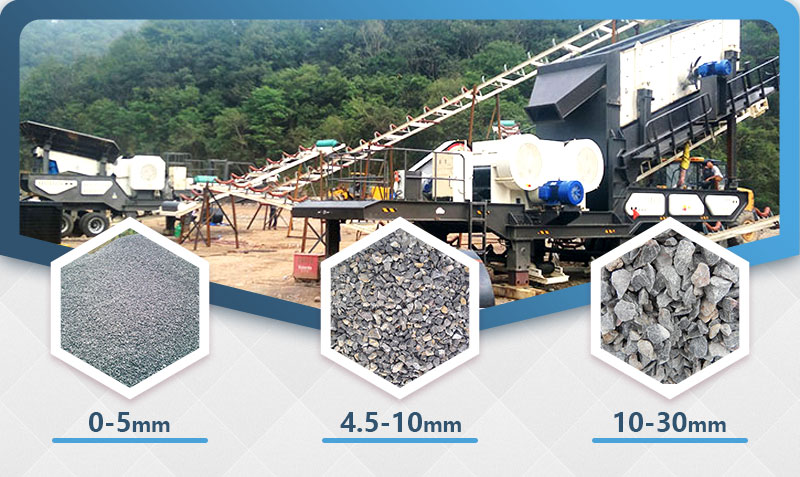 工地建筑垃圾破碎機可生產(chǎn)多種再生骨料，用途廣泛