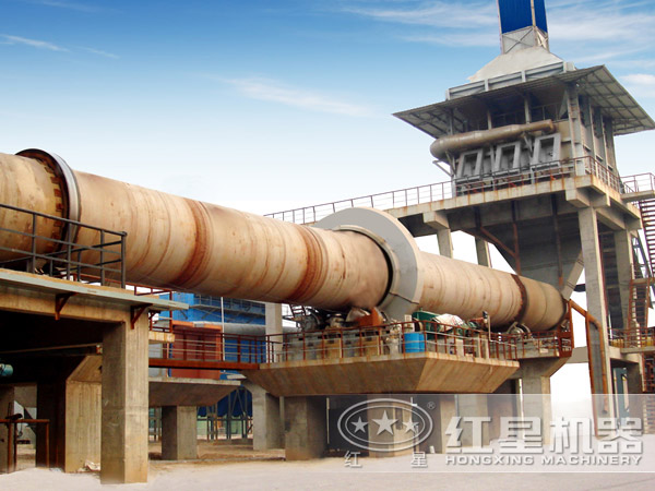 活性石灰窯現(xiàn)場(chǎng)作業(yè)圖1