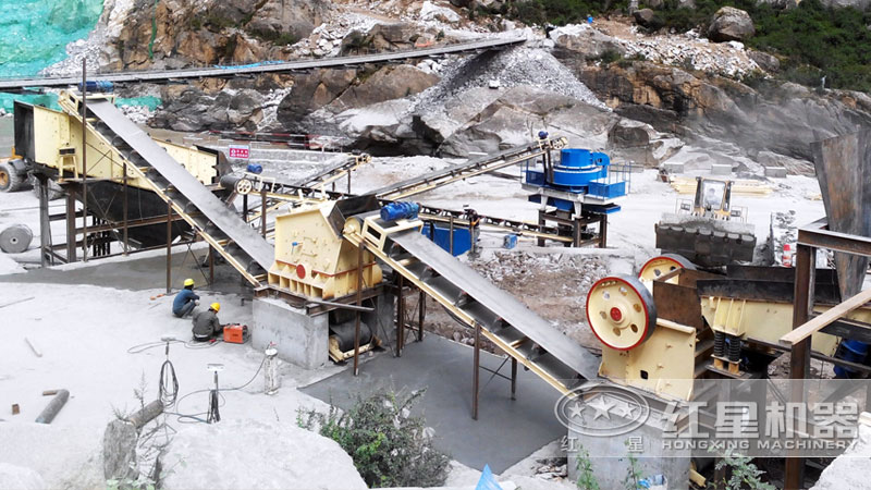 制砂生產(chǎn)線工藝流程