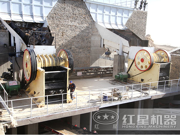 砂石生產(chǎn)現(xiàn)場