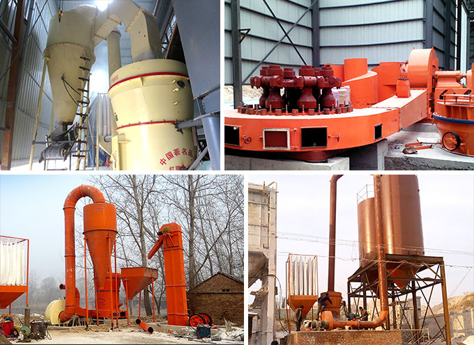 重晶石雷蒙磨粉機(jī)現(xiàn)場圖片